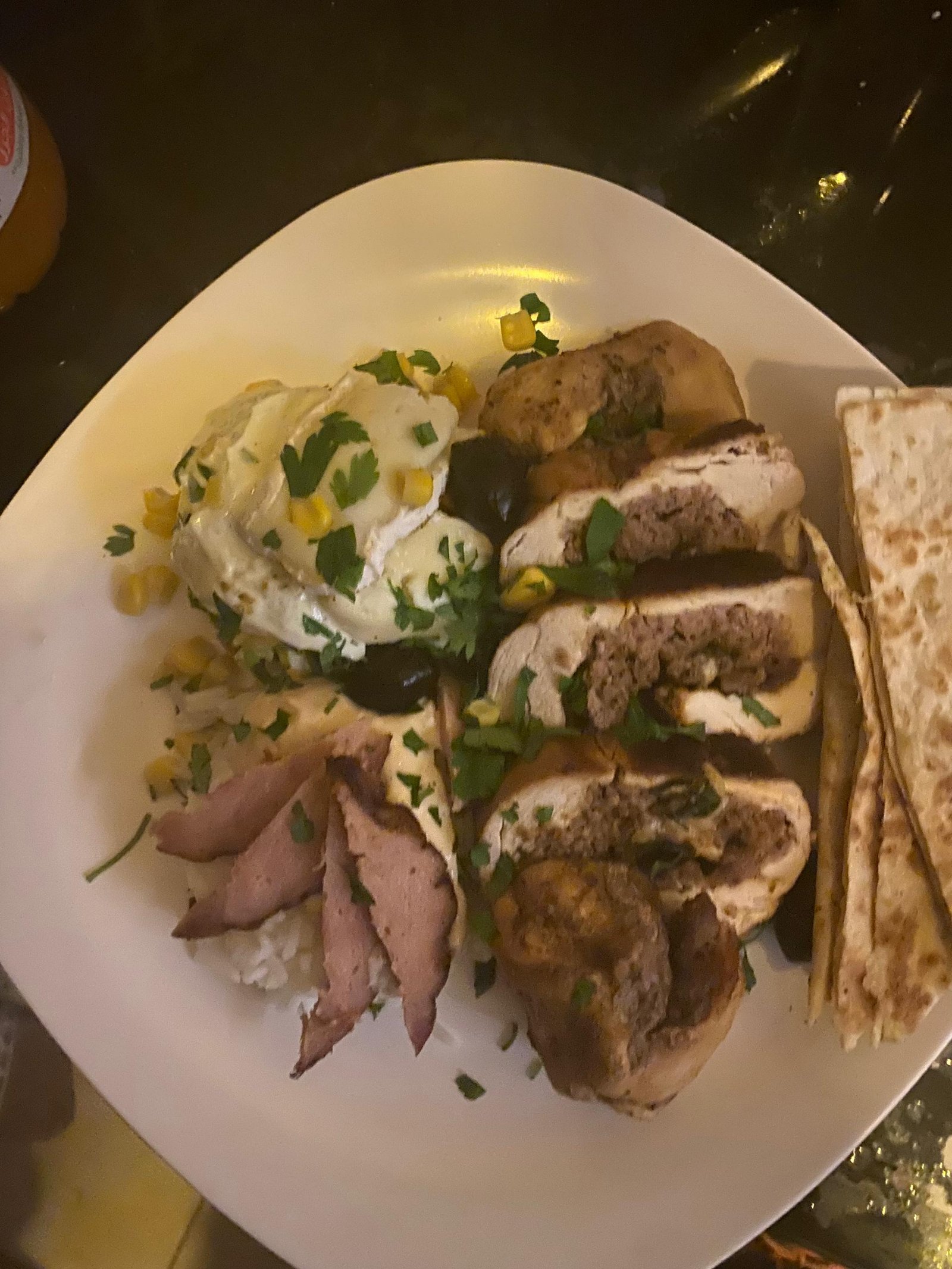 POULET FARCI